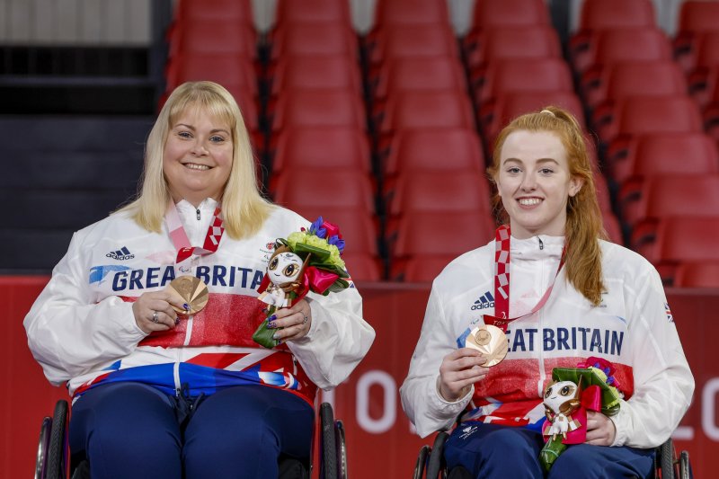 Sue Bailey and Megan Shackleton. Picture: Getty.