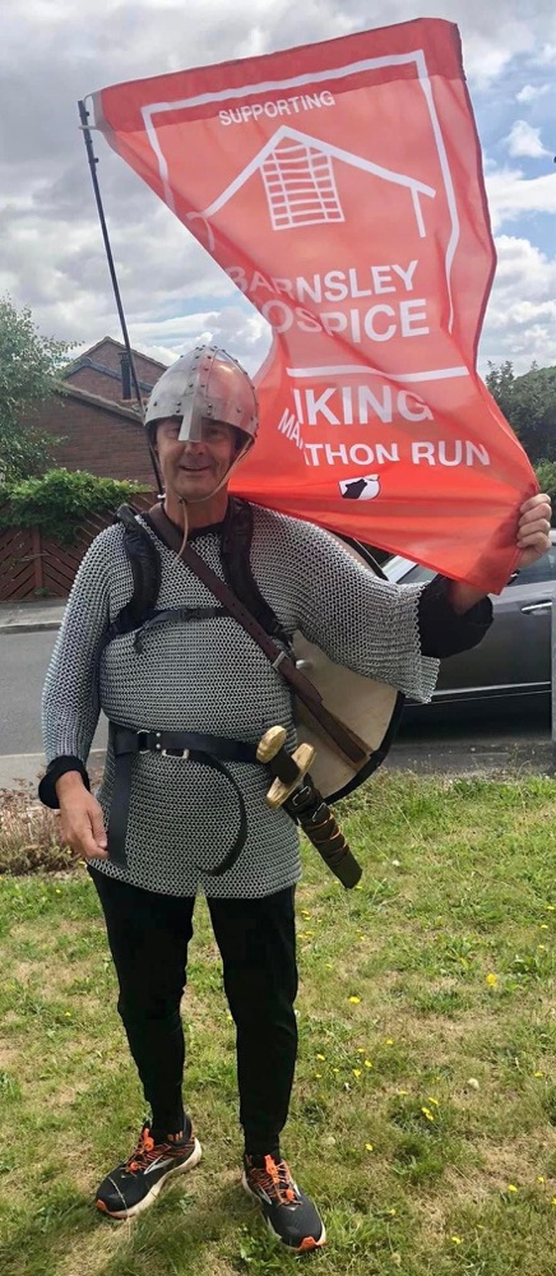 Main image for Viking Paul to raise hospice cash