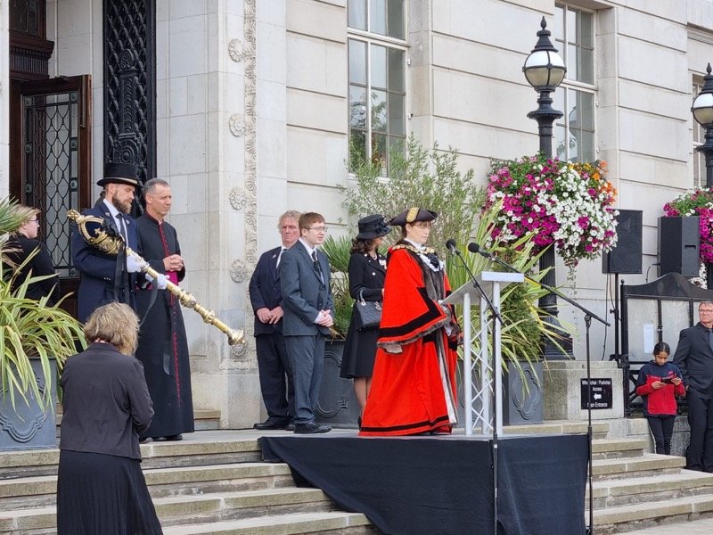 Main image for Barnsley’s Proclamation of the accession of King Charles III