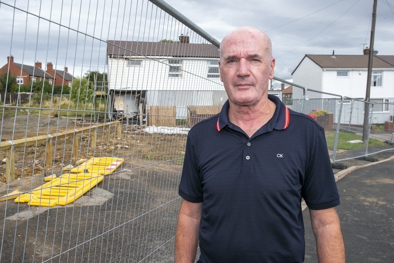 Main image for No plans to replace ruined homes