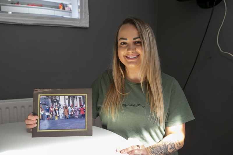 Main image for Gemma follows in fundraising footsteps