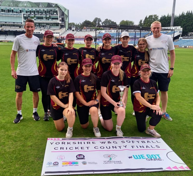 Main image for Worsbrough Bridge win Yorkshire title at Headingley