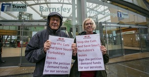 Main image for Bus petition signed by hundreds