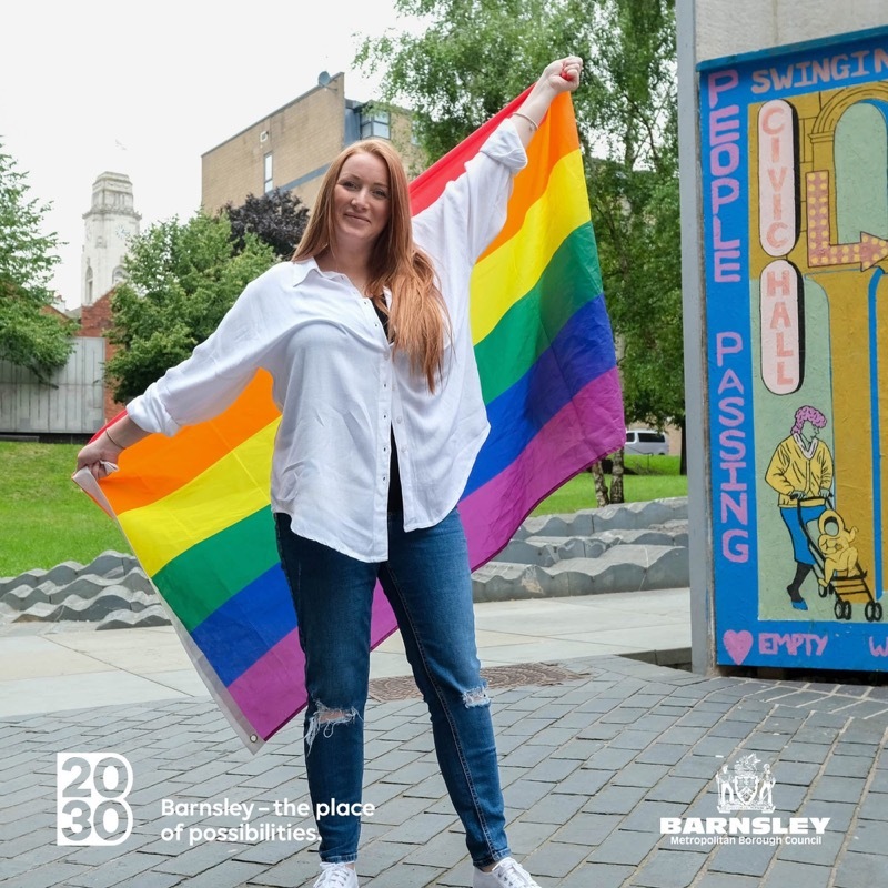 BARNSLEY PRIDE: Aimee Phillips