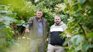CONCERNS: Coun Jake Lodge and George Siddons.