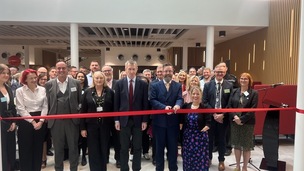 OFFICIAL OPENING: Barnsley North MP Dan Jarvis, Penistone and Stocksbridge MP Marie Tidball and principal David Akeroyd were on hand to cut the ribbon.