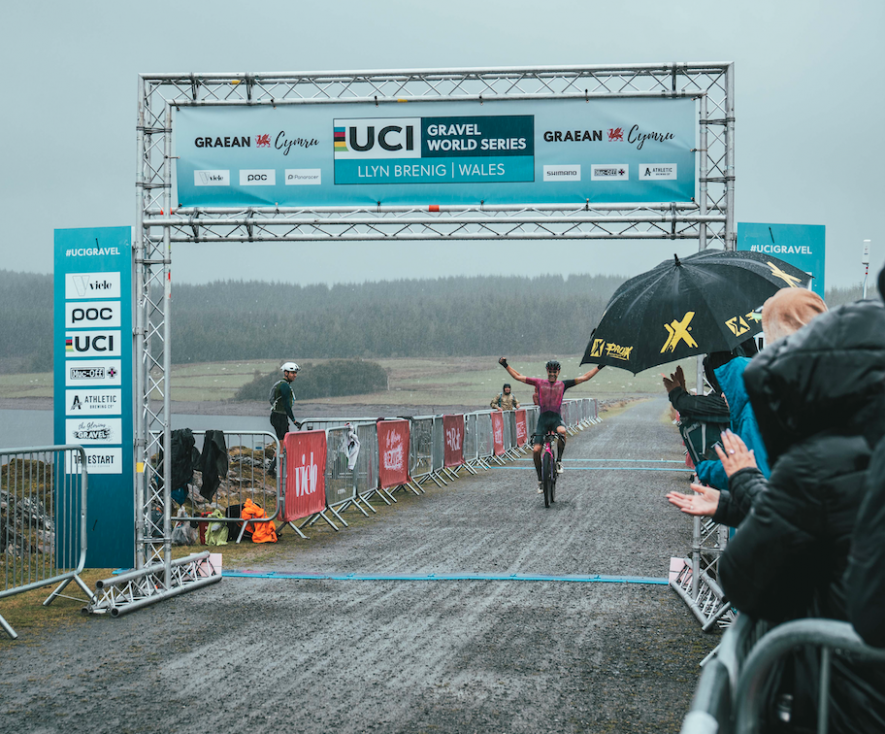 Main image for Cyclist Jenson wins 110k race in North Wales ahead of national championships