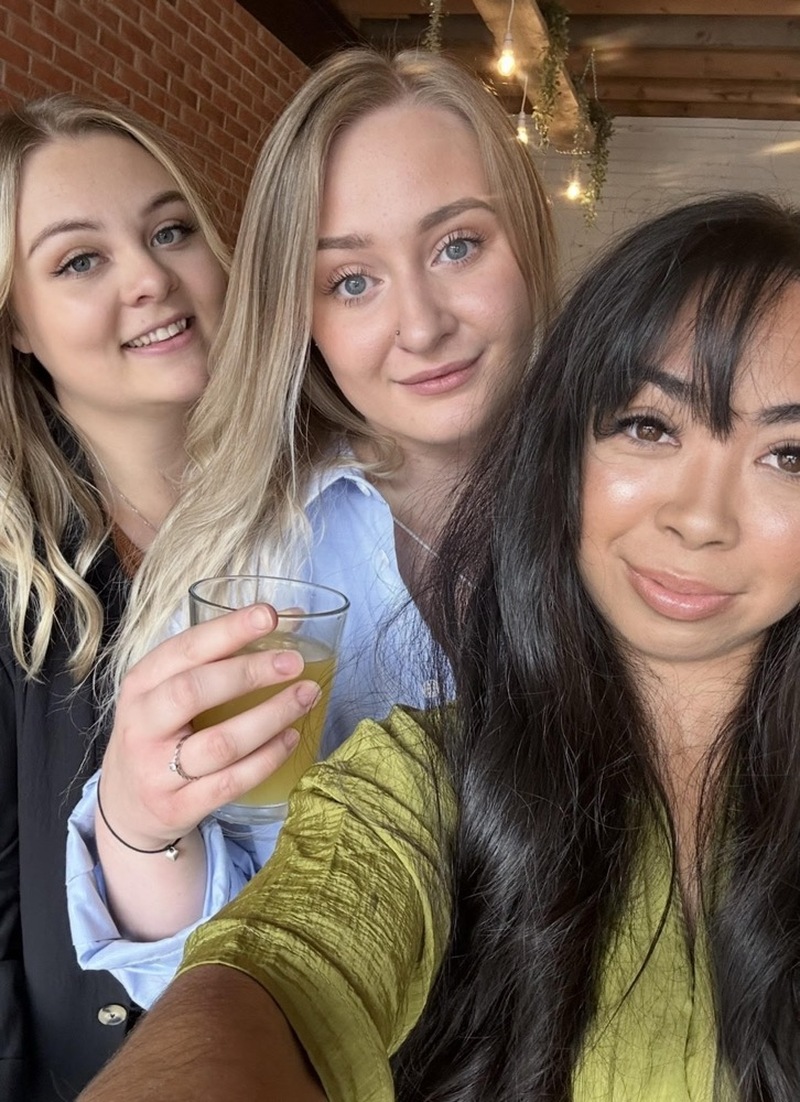 Left to right: Shannon, Evie, Jackie.