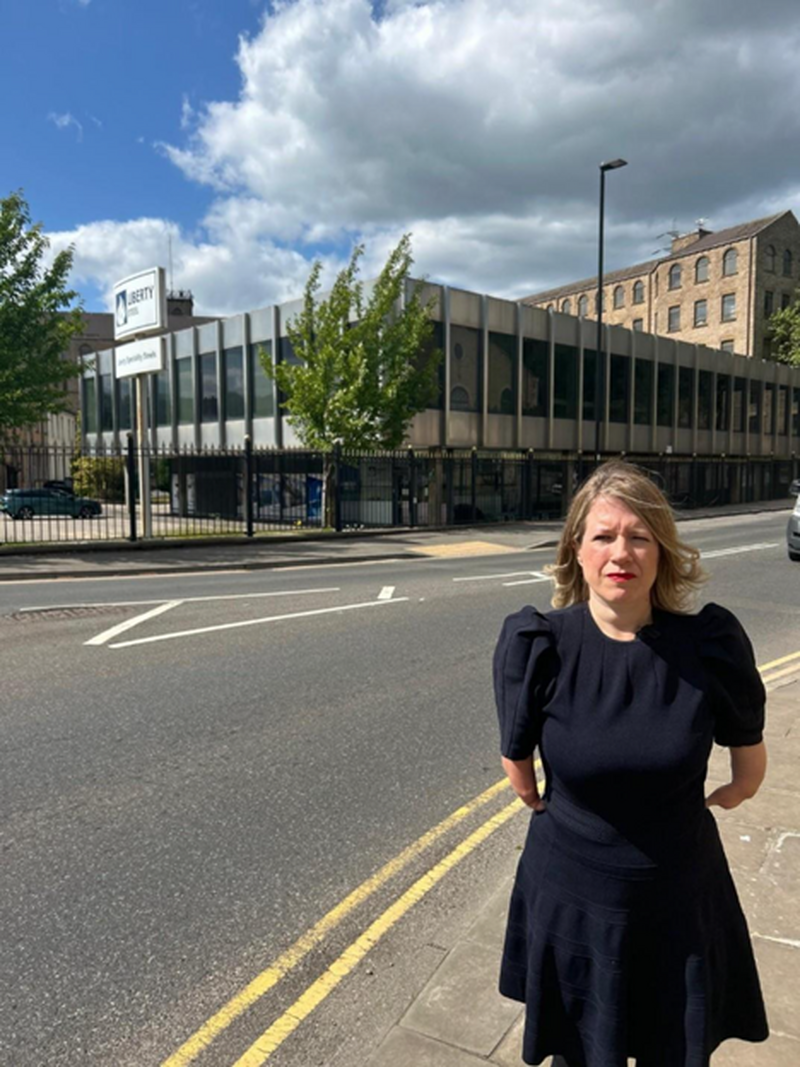 SUPPORT: MP Marie Tidball who’s praised the government’s stance on local steel.