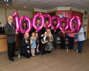 FUNDRAISER: Dickie donated more than £1m of his own money to charities.