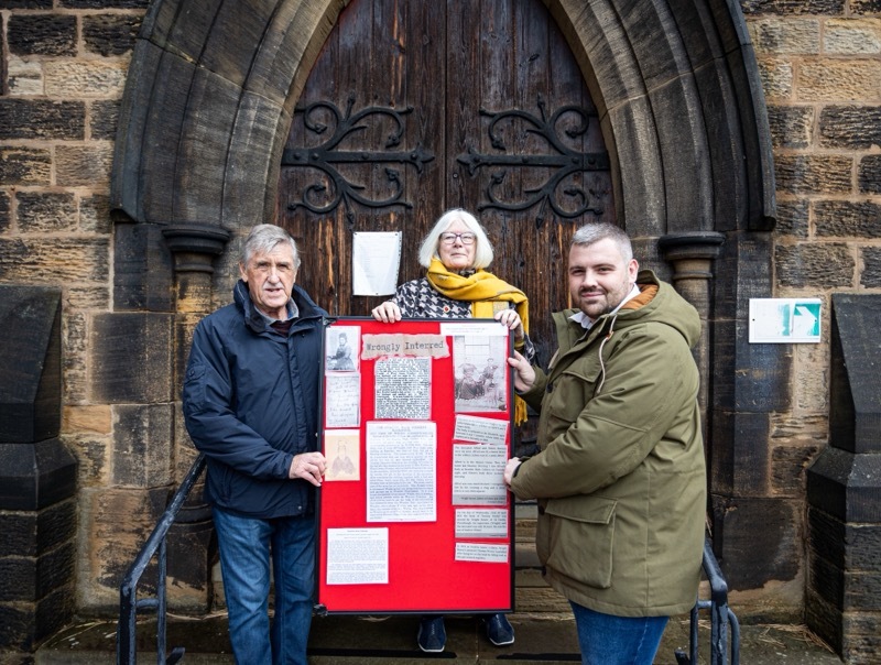LIVES REMEMBERED: Coun Jake Lodge, Maureen Gennard and Peter Fairham. Picture: Seth Rose.