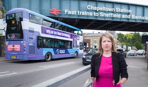CHANGES: Marie Tidball has backed plans to increase bus coverage to cut-off communities.