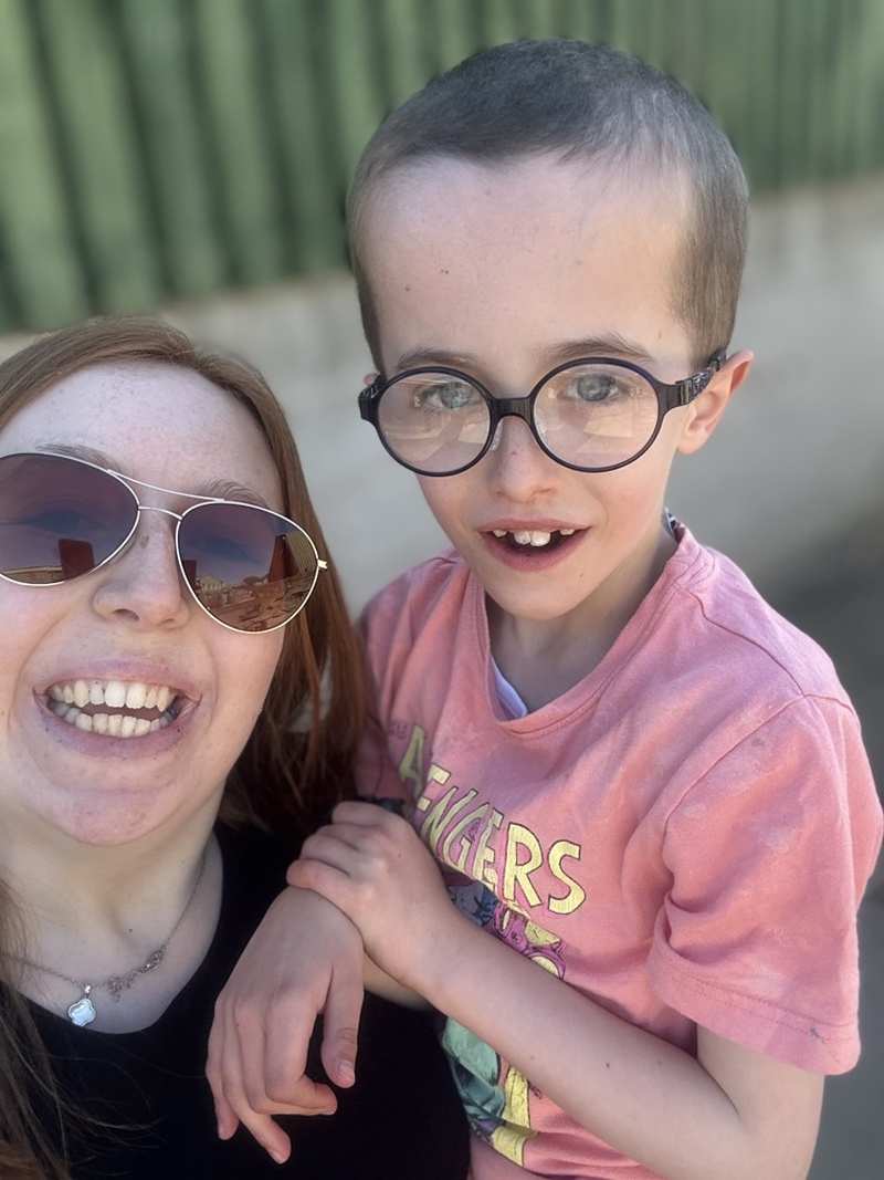 FUN TIMES: Isobel and Thomas
