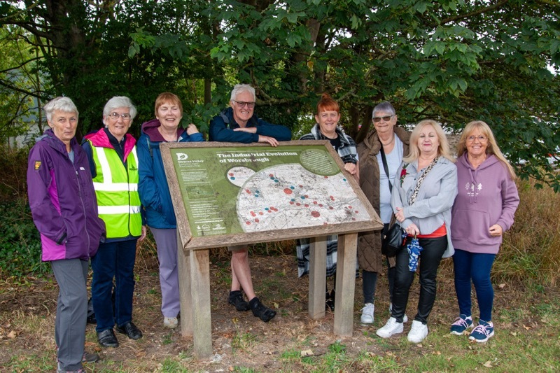 JOINT EFFORT: Worsbrough residents have been brought together by LCoun Jake Lodge to be nominated for a Proud of Barnsley award. Picture Shaun Colborn PD094458