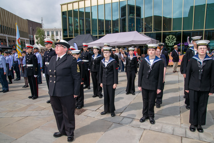 Image for Armed Forces Day, Barnsley Town Centre,  June 14 2025