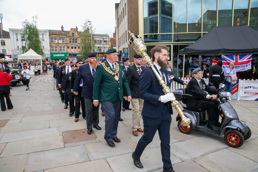 Image for Armed Forces Day, Barnsley Town Centre,  June 14 2025