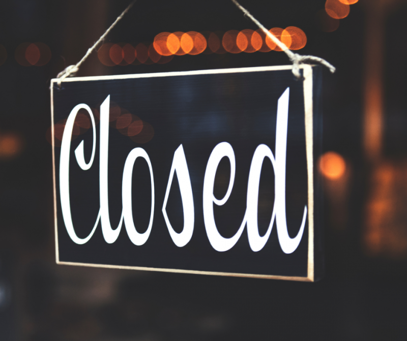 Closed sign 2 Stock Image