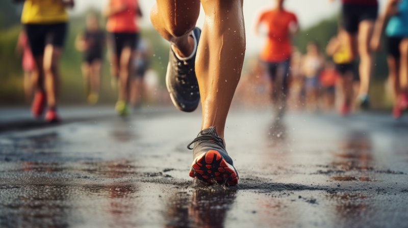 Runner Stock Image
