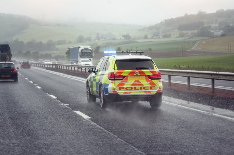 Police Car 2 Stock Image