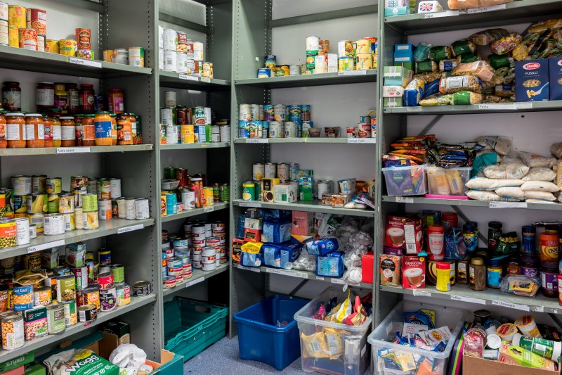 Foodbank 2 Stock Image